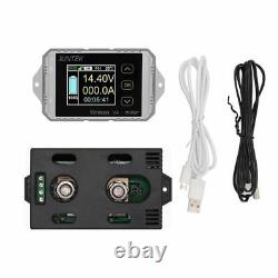 0-50A DC 0400V Wireless LCD Digital Combo Panel Volt Amp Power Watt Meter UF