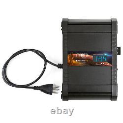 110-220 AC to 12-14.4 Volt DC Power Supply & Battery Charger 75A Amp with Meter
