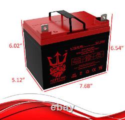 12V 35Ah Pride Mobility Jazzy Select 6 Replacement Battery 2 Pack