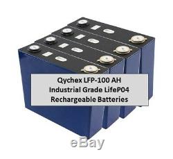 12 Volt 100Ah Lithium LifeP04 Battery Free 14.6 Volt 10 Amp Battery Charger