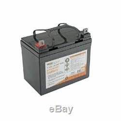12 Volt 35 Ah Amp Hour Battery for Wind Turbine Generator and Solar Panels