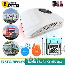 13500btu 12V Truck Rooftop RV Air Conditioner AC Unit Cooling For Car Motorhome
