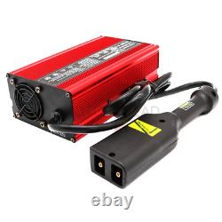 18 AMP For EZGO TXT Battery Charger For 36 Volt Golf Carts -D style plug
