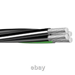 2-2-2-4 Aluminum Mobile Home Feeder Direct Burial Cable (100 Amp) 600V