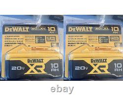 - 2 Pack- DEWALT MAX XR 10.0Ah Lithium Ion Battery (DCB210-2)
