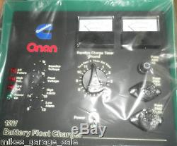 305-0812-04 Onan 12 Volt 24 Volt 10 Amp Battery Float Charger 380 Volt Input
