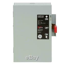 30 amp 240-volt non-fused indoor general-duty double-throw safety switch cover