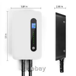 32A Level 2 EV Charging station & 16A 110V Portable Electric Vehicle car Charger
