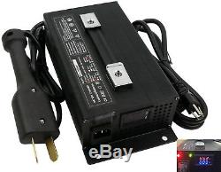 36 Volt Golf Cart Battery Charger 18 Amp 36V Ez Go Club Car Crows Foot Style