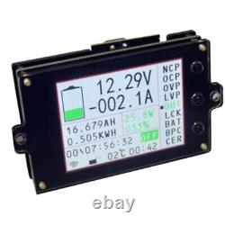 3X Wireless Battery Monitor Meter DC 120V 300A VOLT AMP AH SOC Residual Capacity U6