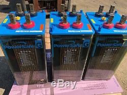 3x Lot PowerSafe G GU-19 1960 Amp HR 2V 2 Volt 1 Cell Battery Batteries Solar