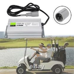 48V for Club Car Golf Cart Battery Charger 48 Volt 15 Amp Round 3 Pin Plug US