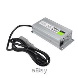 48V for Club Car Golf Cart Battery Charger 48 Volt 15 Amp Round 3 Pin Plug US