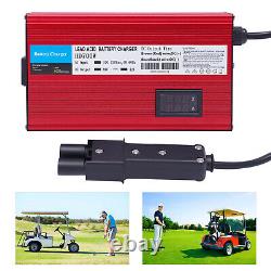 48 Volt 12Amp Golf Cart Charger 700W For G19-G22-Barrel 2 Pin Style Plug New
