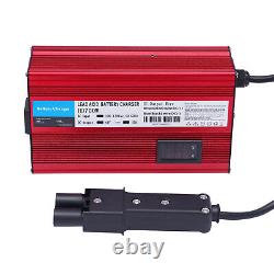48 Volt 12Amp Golf Cart Charger 700W For G19-G22-Barrel 2 Pin Style Plug New
