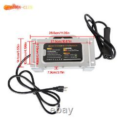 48 Volt 15 AMP Battery Charger Waterproof For EZGO Golf Carts RXV & TXT