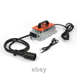 48 Volt 18 Amp Golf Cart Battery Charger 3-Pin Round Plug for Club Car IP67