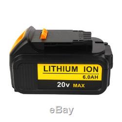 4 Pack For DeWalt 20V 20 Volt Max XR 6.0 Amp Lithium Ion Battery Pack DCB204-2