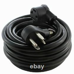 50ft 30 Amp 250 Volt NEMA 14-30 4-Prong Dryer Extension Cord by AC WORKS