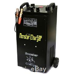55 Amp Portable 12 / 24 Volt Automatic Car Truck Battery Charger w starter new