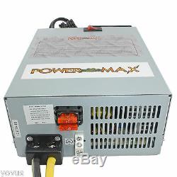 55 amp AUTOMOTIVE 12v volt Battery charger RV power converter with Jumper cables