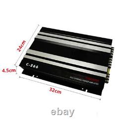 5800W 4 Channel Auto Car SUV Amplifier Stereo Audio Speaker Amp For Subwoofer