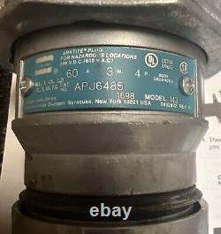 APJ6485 Crouse-Hinds 60 Amp 4 Pole 600 Volt Circuit Breaking Plug