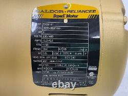 BALDOR Electric Motor EM3218T 1750 RPM 184 T Frame 5 Hp 3 Ph Three Phase