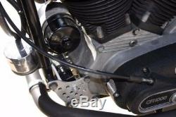 Black Generator Alternator 12 Volt 17 Amp Conversion Kit 32-0371 Harley Ironhead