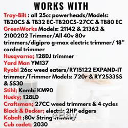 Brush Cutter Attachment For Troy-Bilt/GreenWorks/Husqvarna/Yard Man/Ryobi/Husky