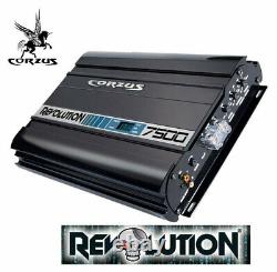 CORZUS REVOLUTION MD7500 7.5K W RMS 1 Channel 1 OHM Low Volt Amp with DSP