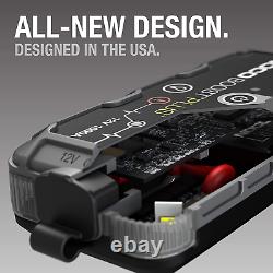 Car Battery Portable Jump Starter Booster Phone Charger 1000 Amp 12-Volt Safe