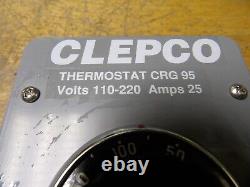 Clepco Thermostat CRG95 110-220 Volts 25 Amps