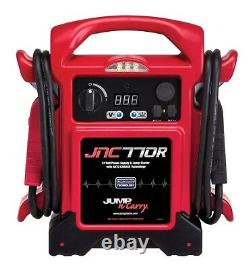 Clore 1700 Peak Amp 12 Volt Jump Starter Jump N Carry JNC770R with Charging Cord
