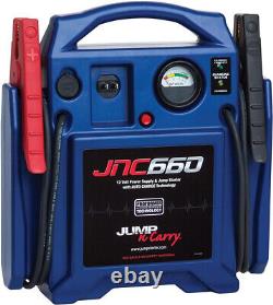 Clore Automotive Jump-N-Carry JNC660 1700 Peak Amp 12 Volt Jump Starter Blue