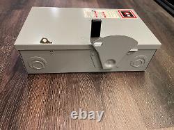 Cutler Hammer DG322NGB 60 Amp 240 Volt 3PH 4W Fusible Disconnect NEW