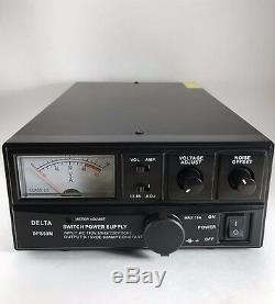 DELTA DPS60M 60 Amp 12v AC/DC Power Supply with Volt AMP Meter Ham CB Radio