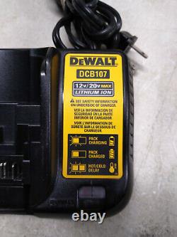 DEWALT 20V MAX 20 Volt XR 10AH LITHIUM BATTERY NEW DCB210 10 AMP w charger #46