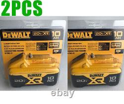 DeWalt DCB210-2 (2) 20V MAX XR 10 Ah Li-Ion Batteries New