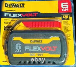 Dewalt DCB606 60 volt Flex Volt 6 amp Battery NEW In Package