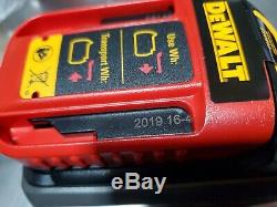 Dewalt DCB606 Lot of (2) 60 volt Flex Volt 6 amp Battery NEW date code 2019