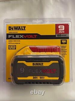 Dewalt DCB609 60 volt Flex Volt 9 amp Battery NEW 2 DAY SHIPPING NEW in Package