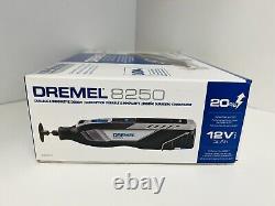 Dremel 8250 Cordless Brushless Rotary Tool Kit 12-volt 3-Amp Storage Case NEW