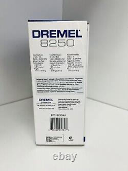 Dremel 8250 Cordless Brushless Rotary Tool Kit 12-volt 3-Amp Storage Case NEW