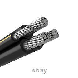 Dyke 2-2-2-4 Aluminum URD Direct Burial Cable (115 Amp) 600V