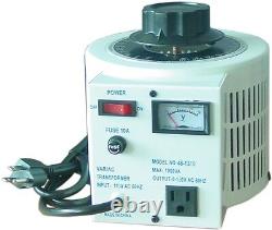 ED0131-84PH Variable AC Transformer 1000VA VARIAC 10 amp 1000 volt amp NEW