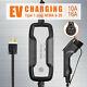 Evse Electric Vehicle Charger Ev Level 2 110v-220volt 10/16a For Leaf Volt Prius