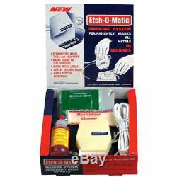 Etch-o-matic EOM-1 Starter Etch-o-matic Set 10 Volts 2 Amps Marking System