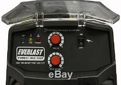 Everlast PowerMIG 140E MIG welder 110v volts, can do Flux Core, 140AMP, portable