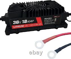 FORM 36 Volt, 18 Amp Lithium Onboard Golf Cart Battery Charger